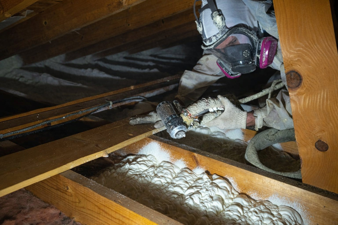 Attic air sealing